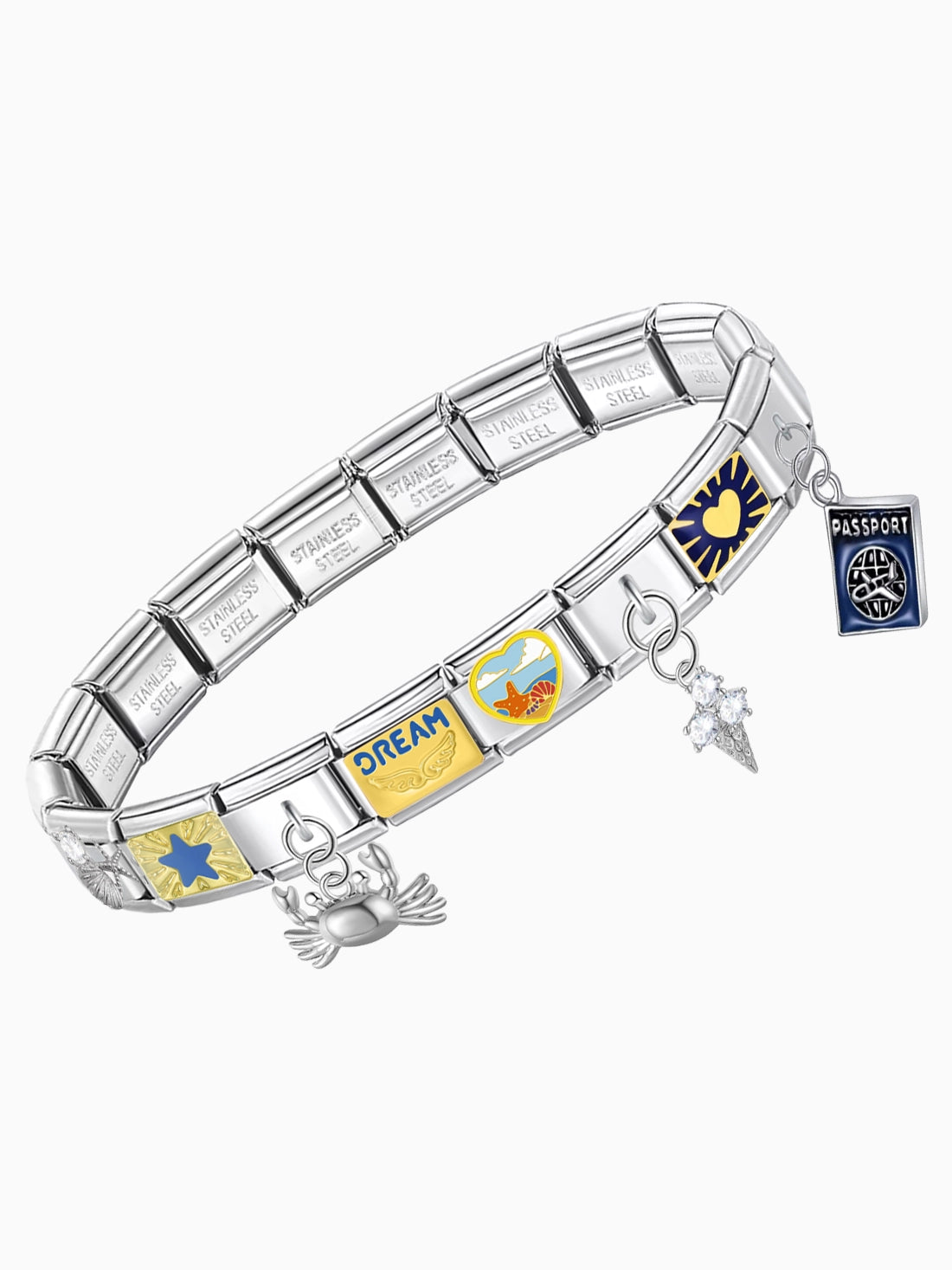 Endless Summer Silver Ed. Charm Bracelet