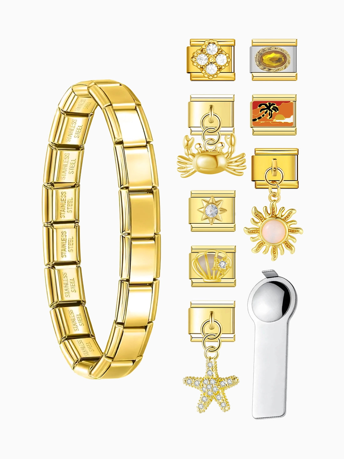 Golden Hour Charm Bracelet
