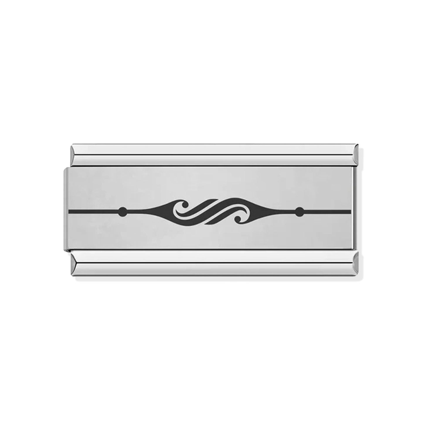 Double Engraved Charm