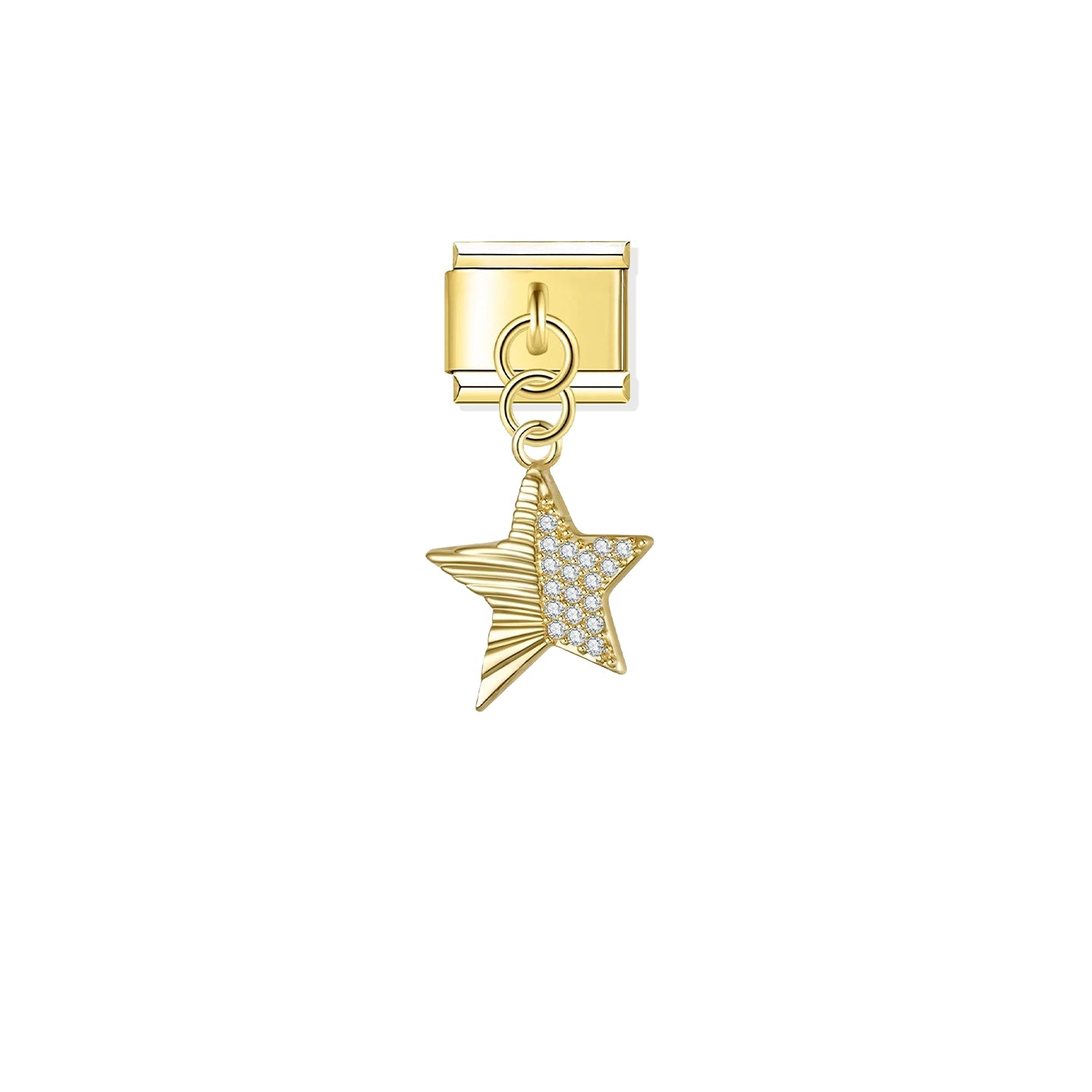 Crystal Star Pendant Charm