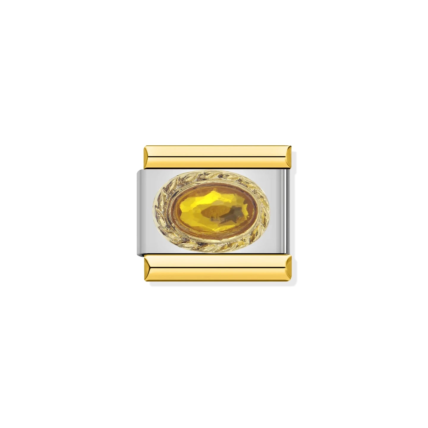 Gold Stone Charm