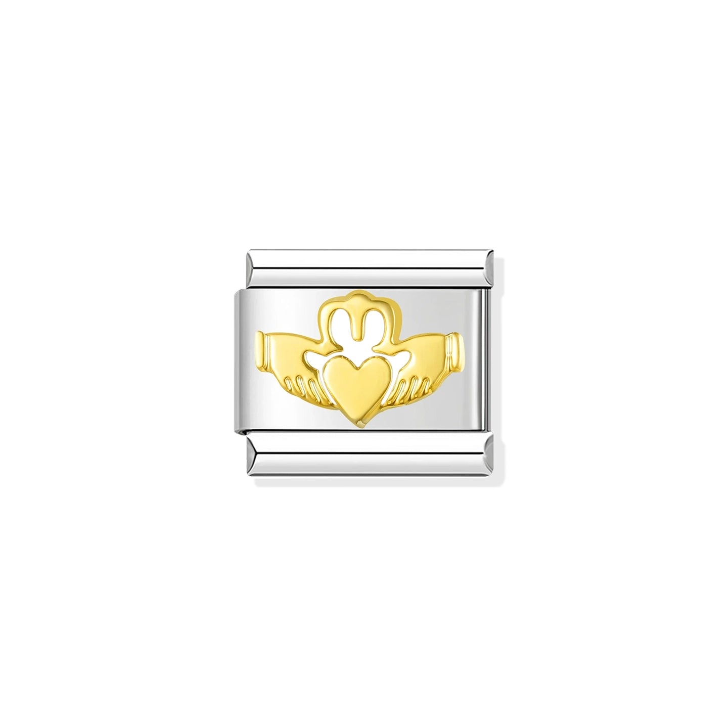 Hands Holding Heart Charm