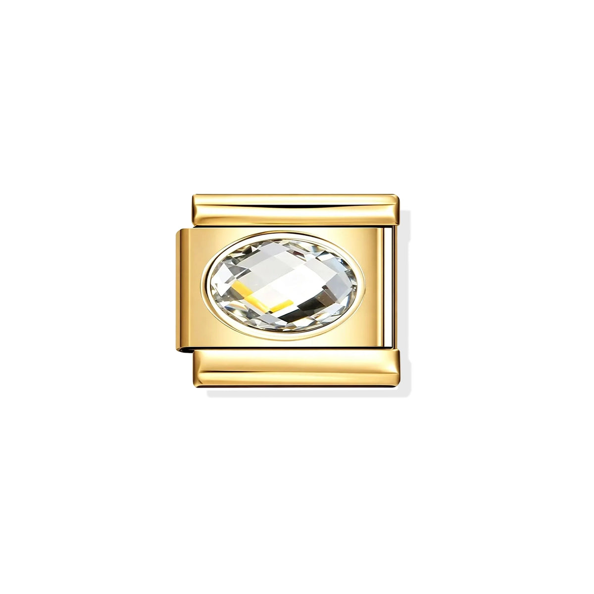Oval Stone Charm