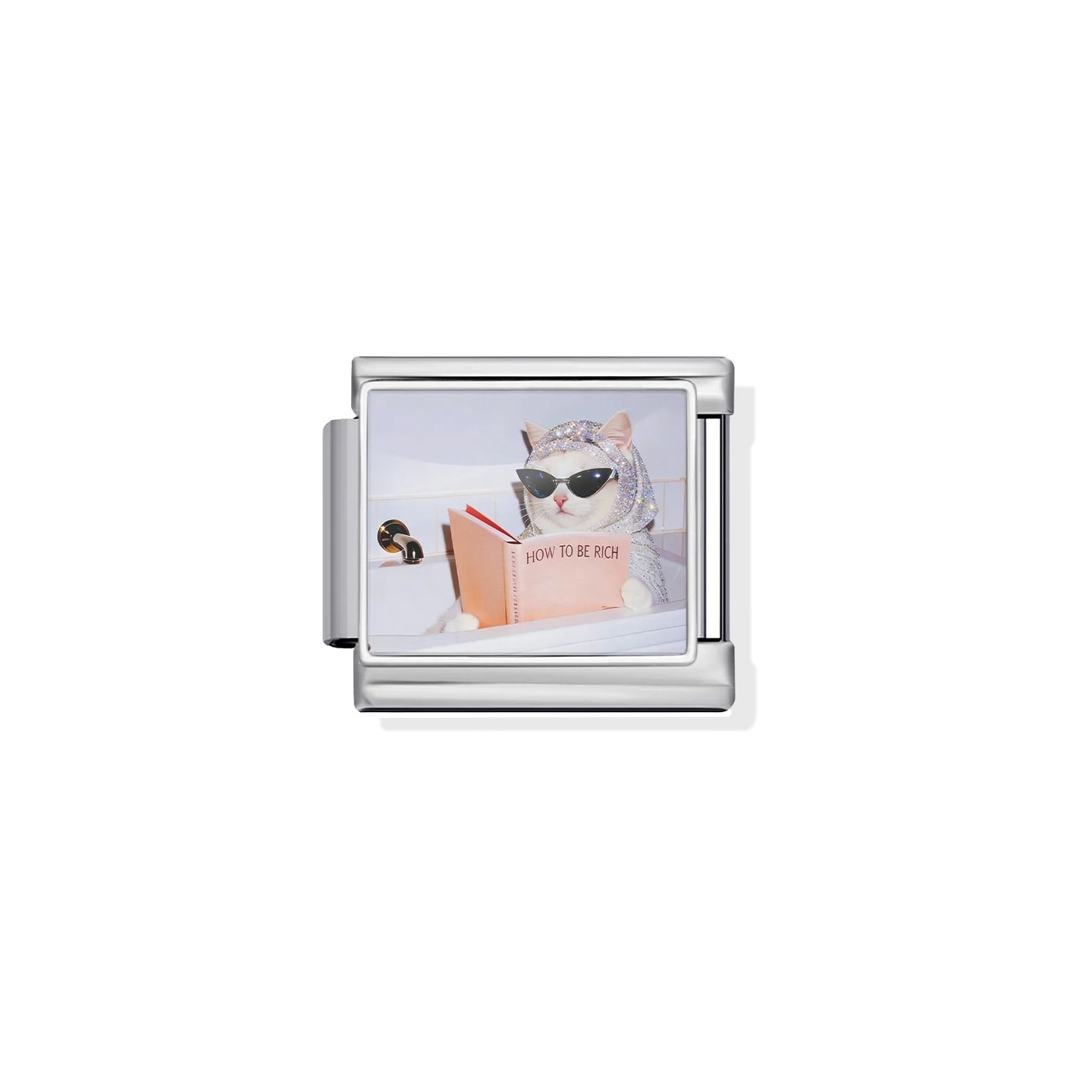 Rich Cat Energy Charm