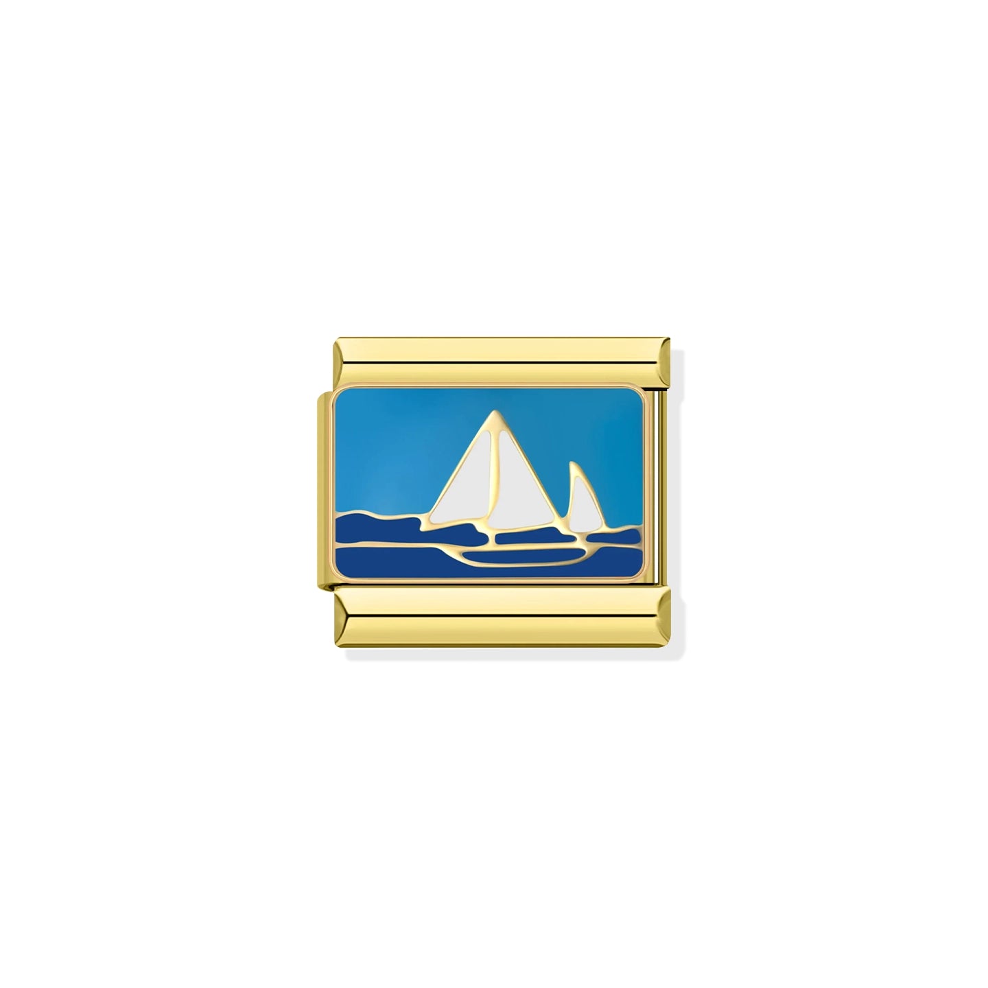 Sailing Boat Gold Charm