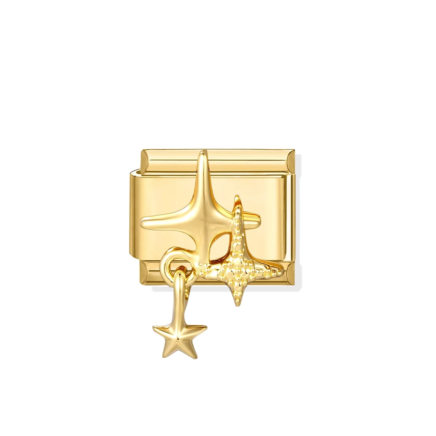 Twin Star Charm
