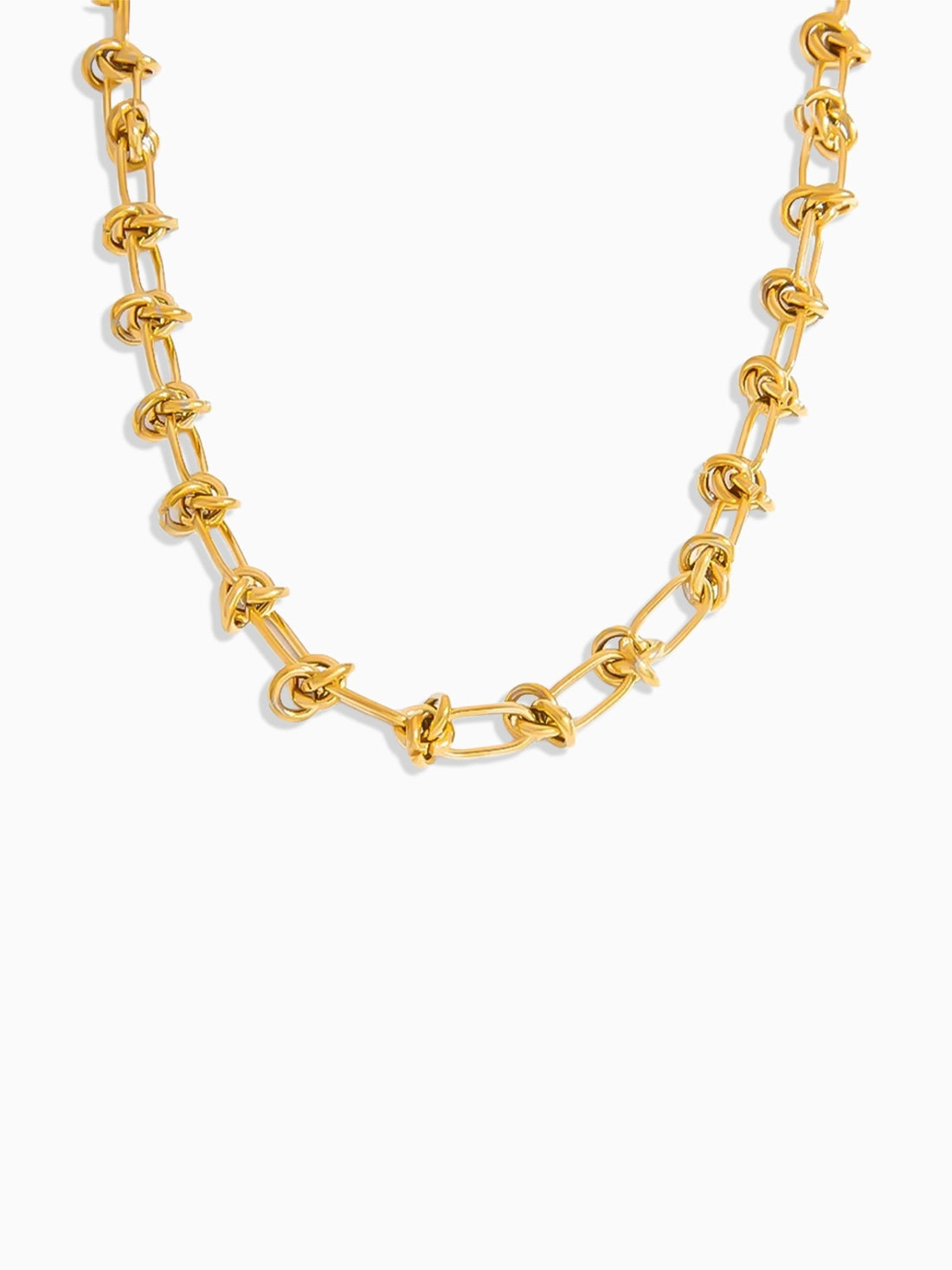 Knotted Chain Necklace