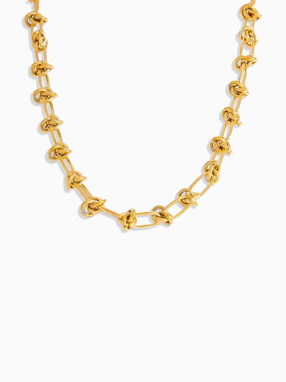 Knotted Chain Necklace