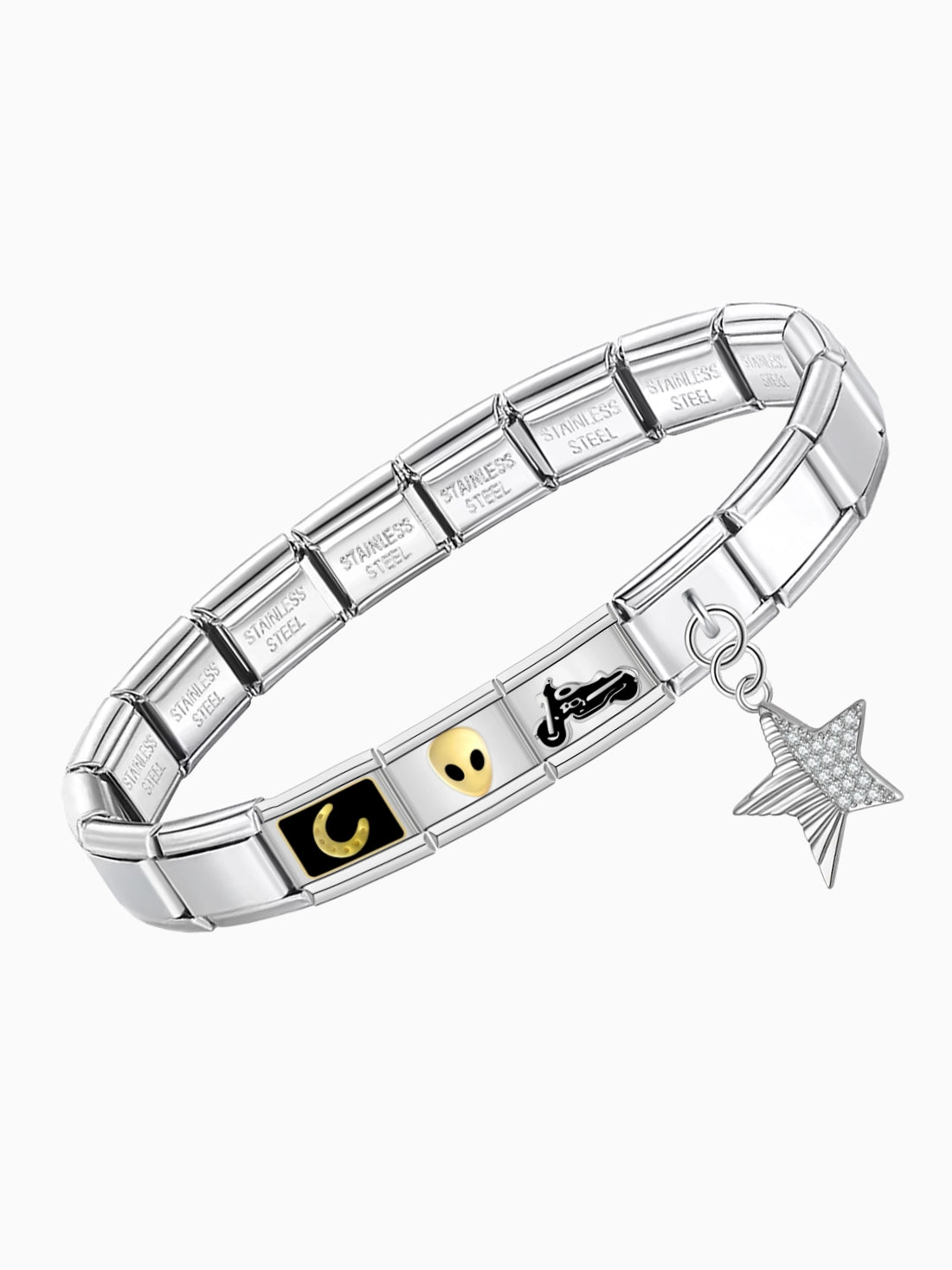 Cosmic Rider Charm Bracelet