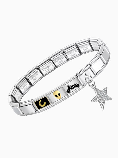 Cosmic Rider Charm Bracelet