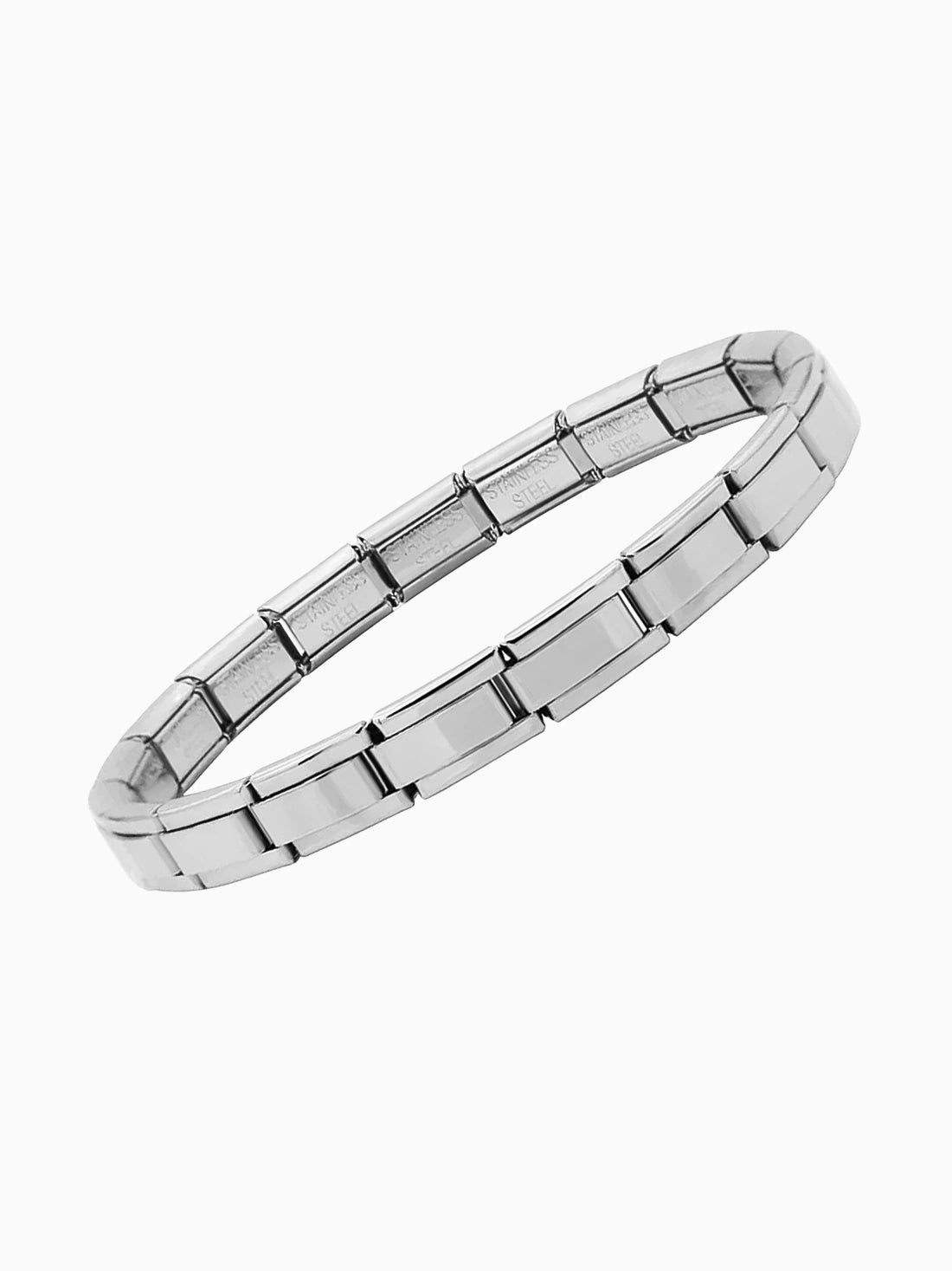 Silver Charm Bracelet 7mm