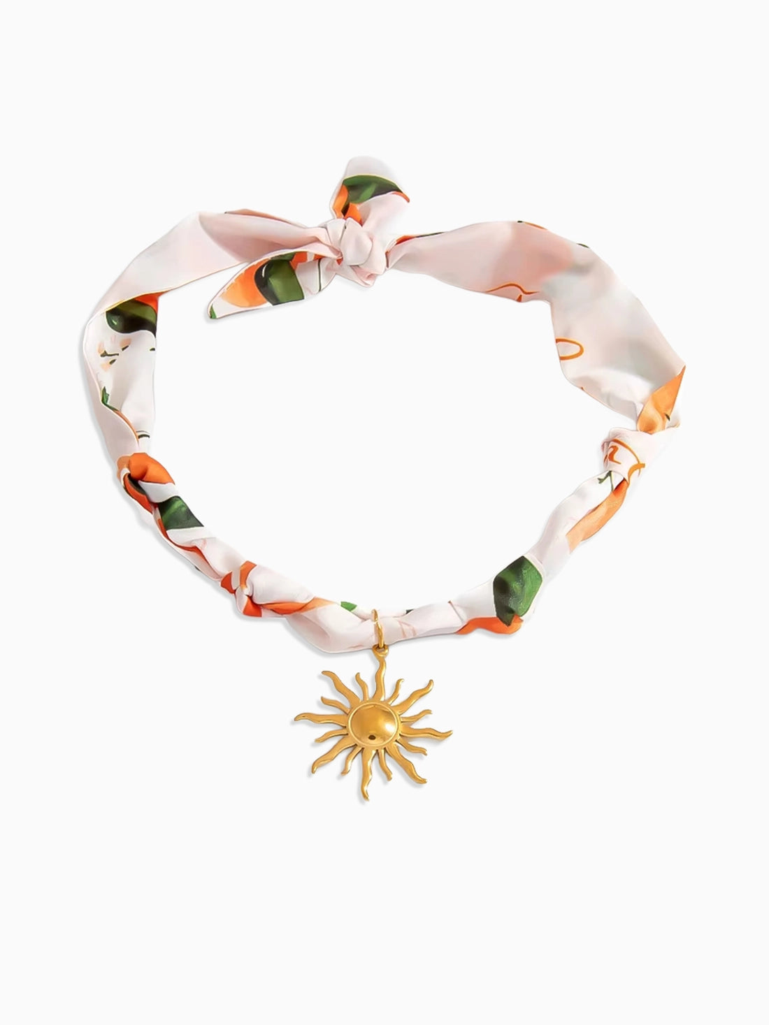 Solar Scarf Necklace