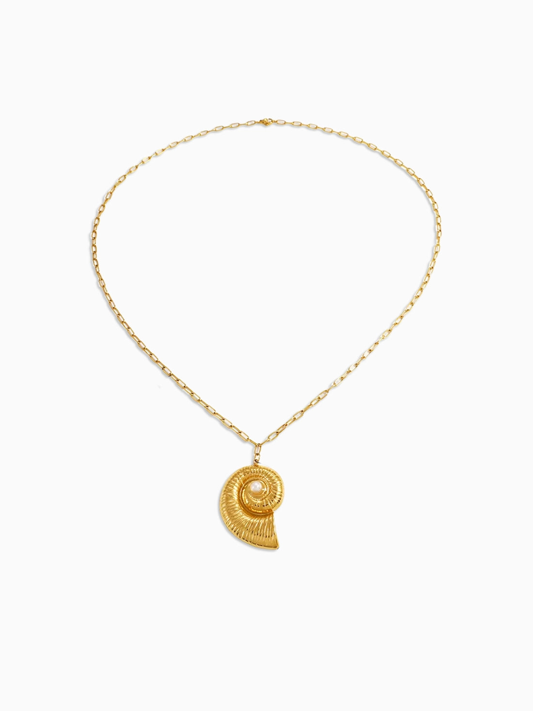 Spiral Shell Necklace