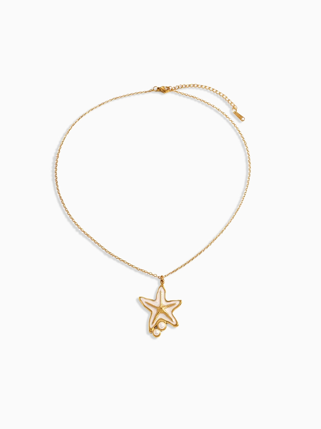 Starfish Pearl Necklace