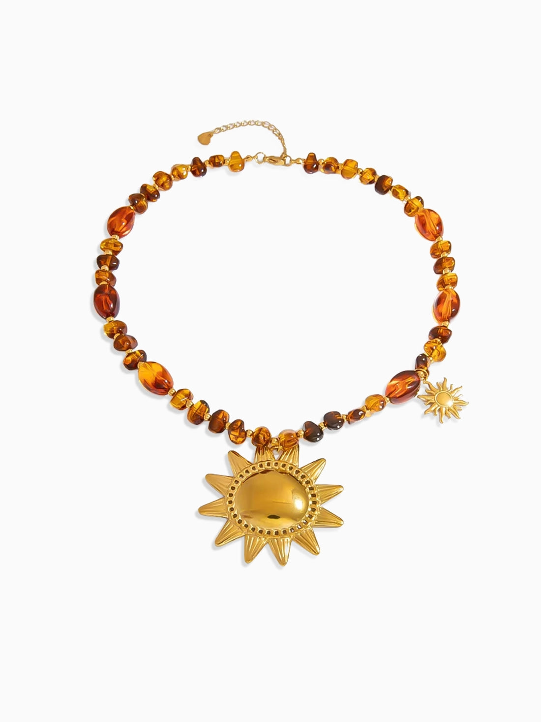 Sunset Beaded Necklace