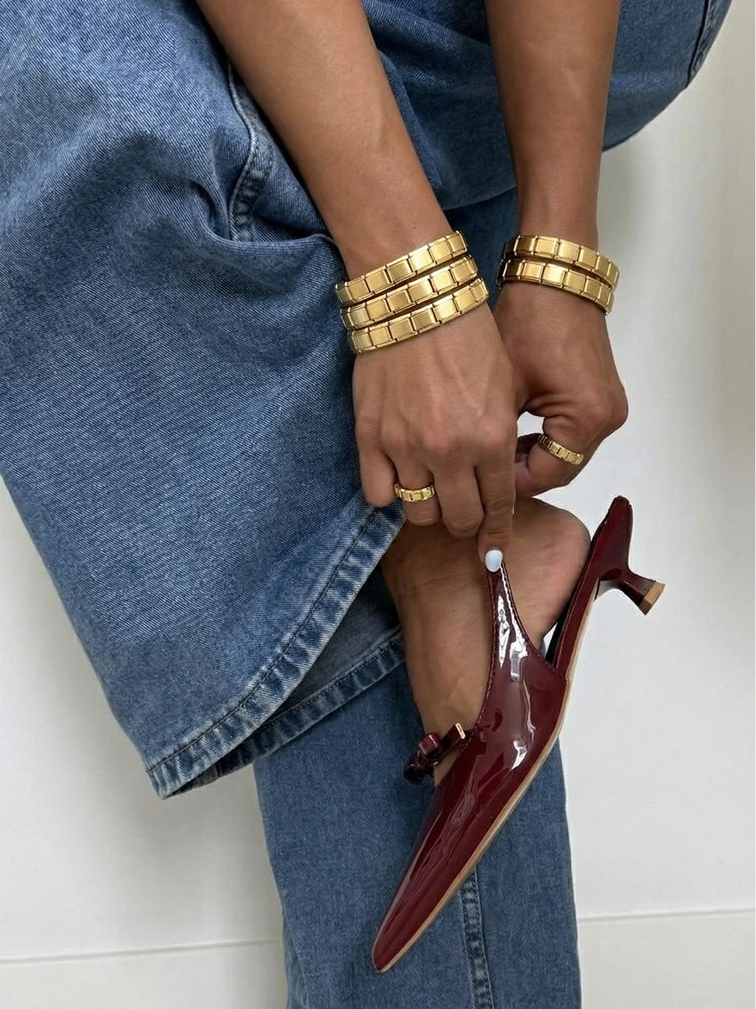 Gold Charm Bracelet