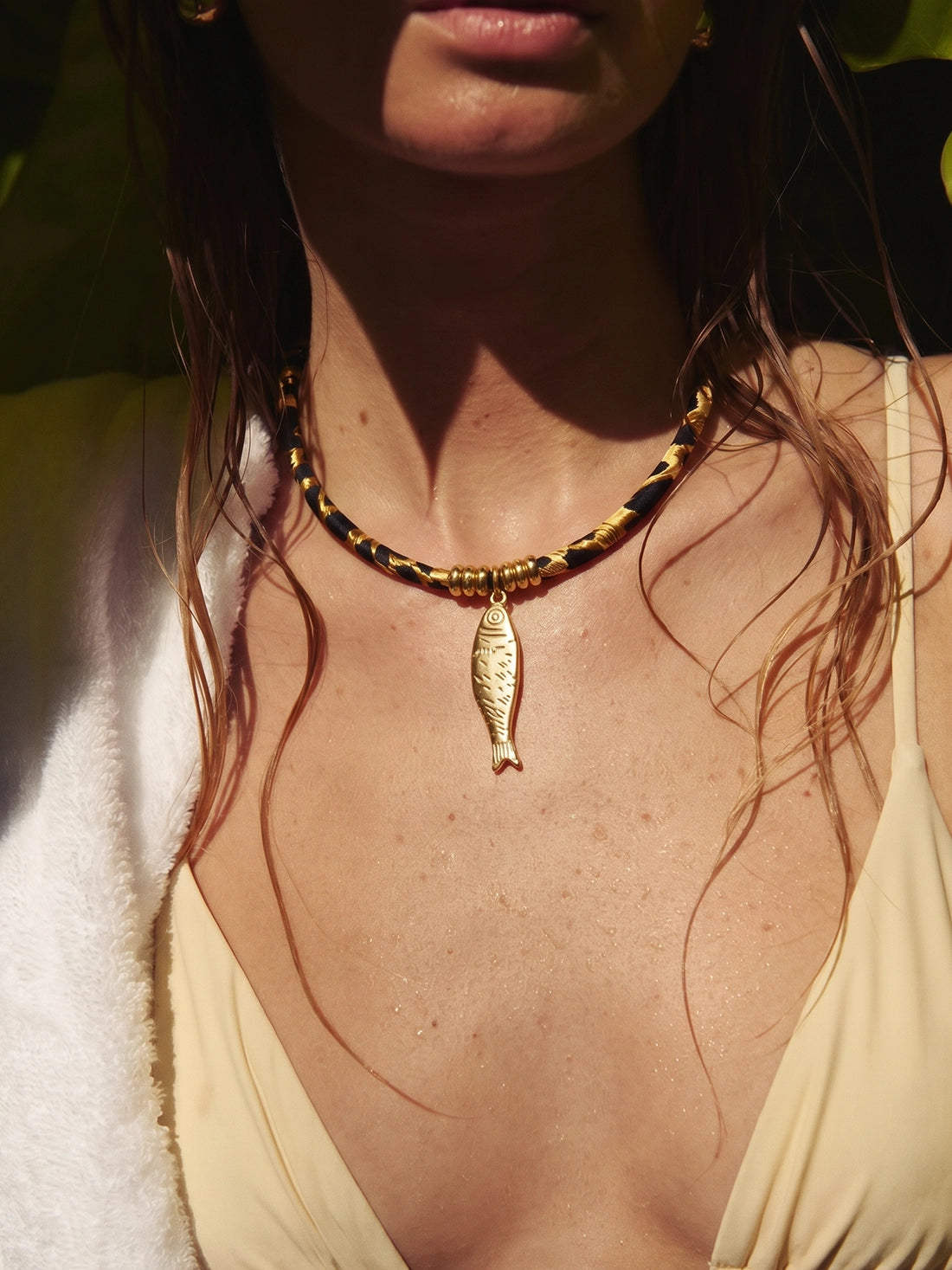 Leopard Fish Necklace