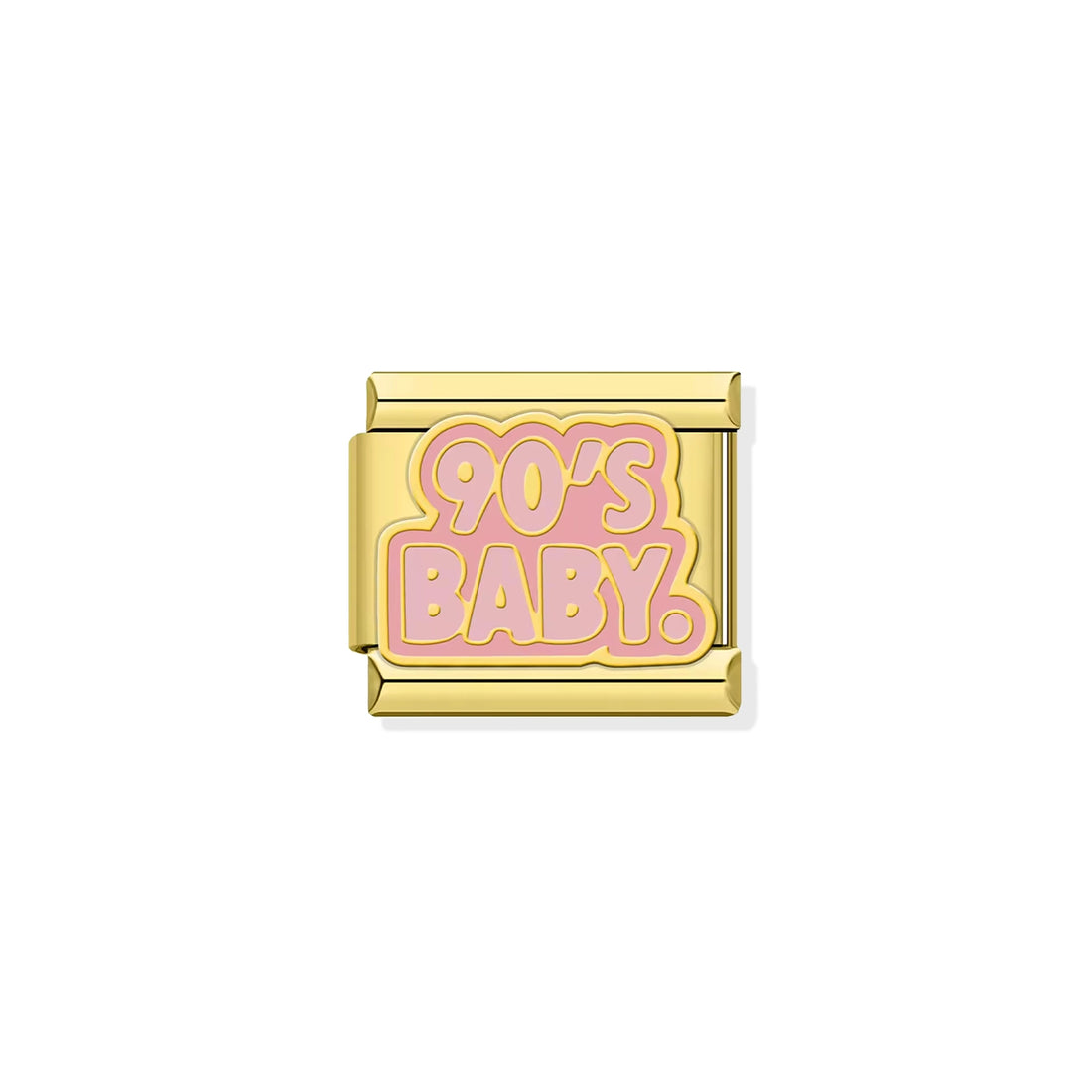 90s Baby Gold Charm