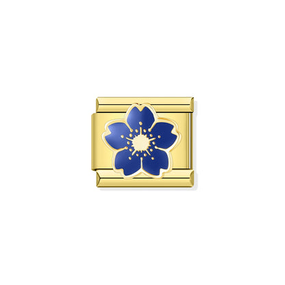 Blue Flower Charm