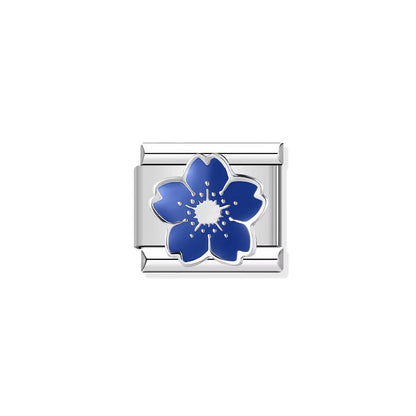 Blue Flower Charm