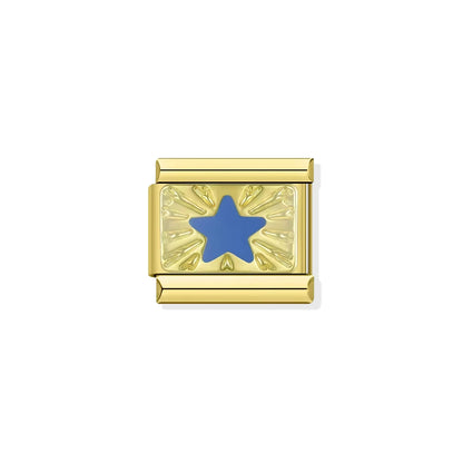 Blue Star Charm