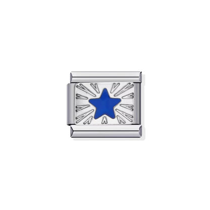 Blue Star Charm