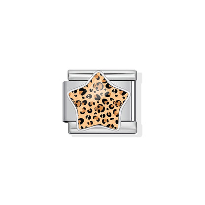 Leopard Star Charm
