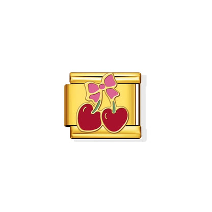 Cherry Bow Charm
