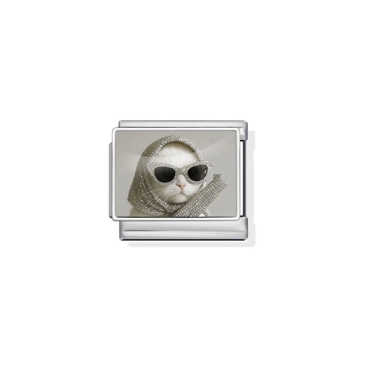 Diamond Diva Cat Charm