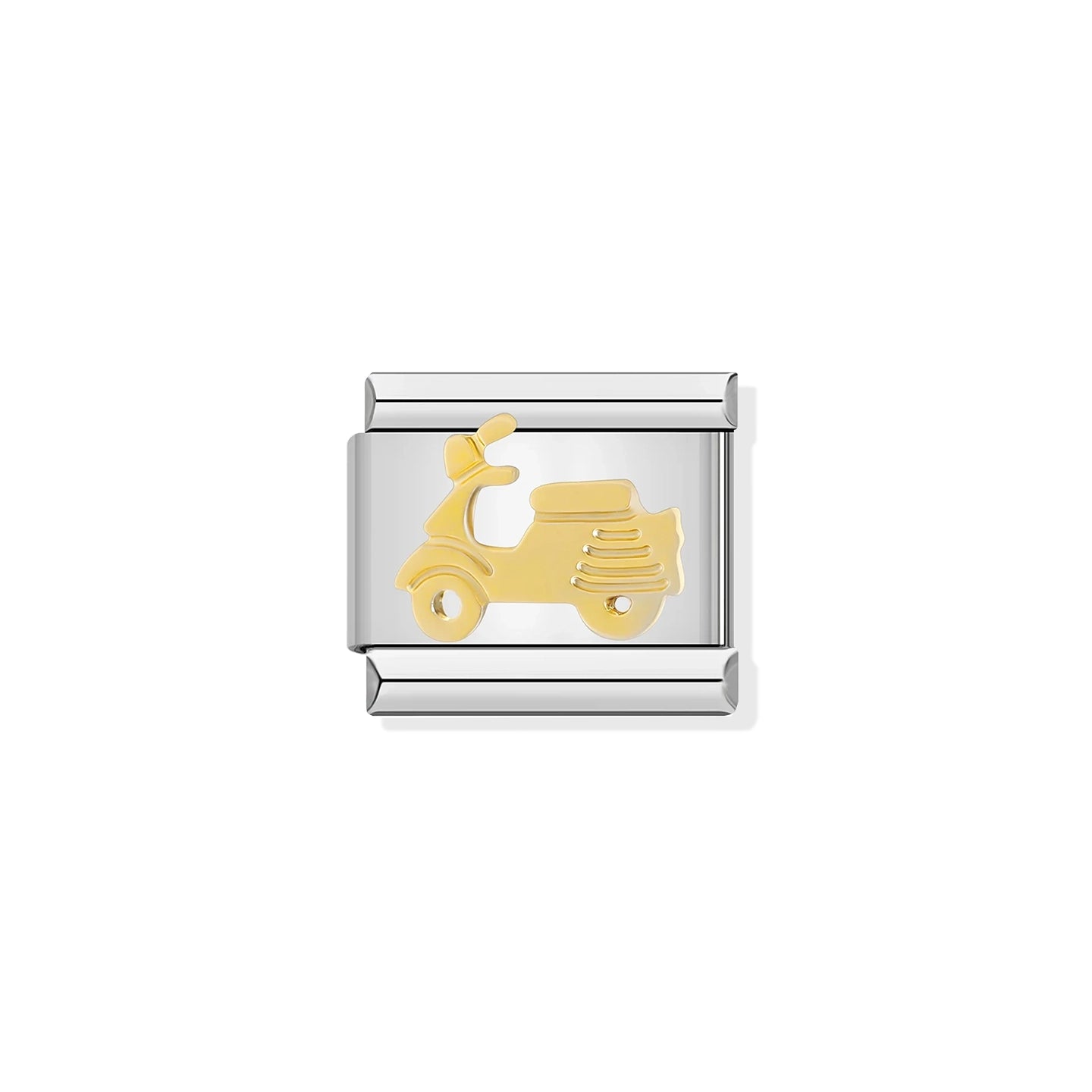 Gold scooter Charm