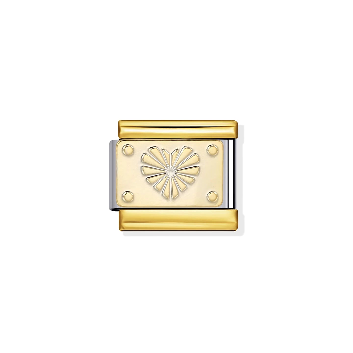 Golden Heart Charm
