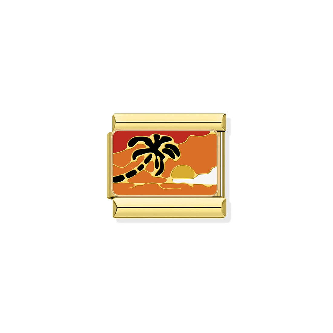 Golden Hour Sea Gold Charm