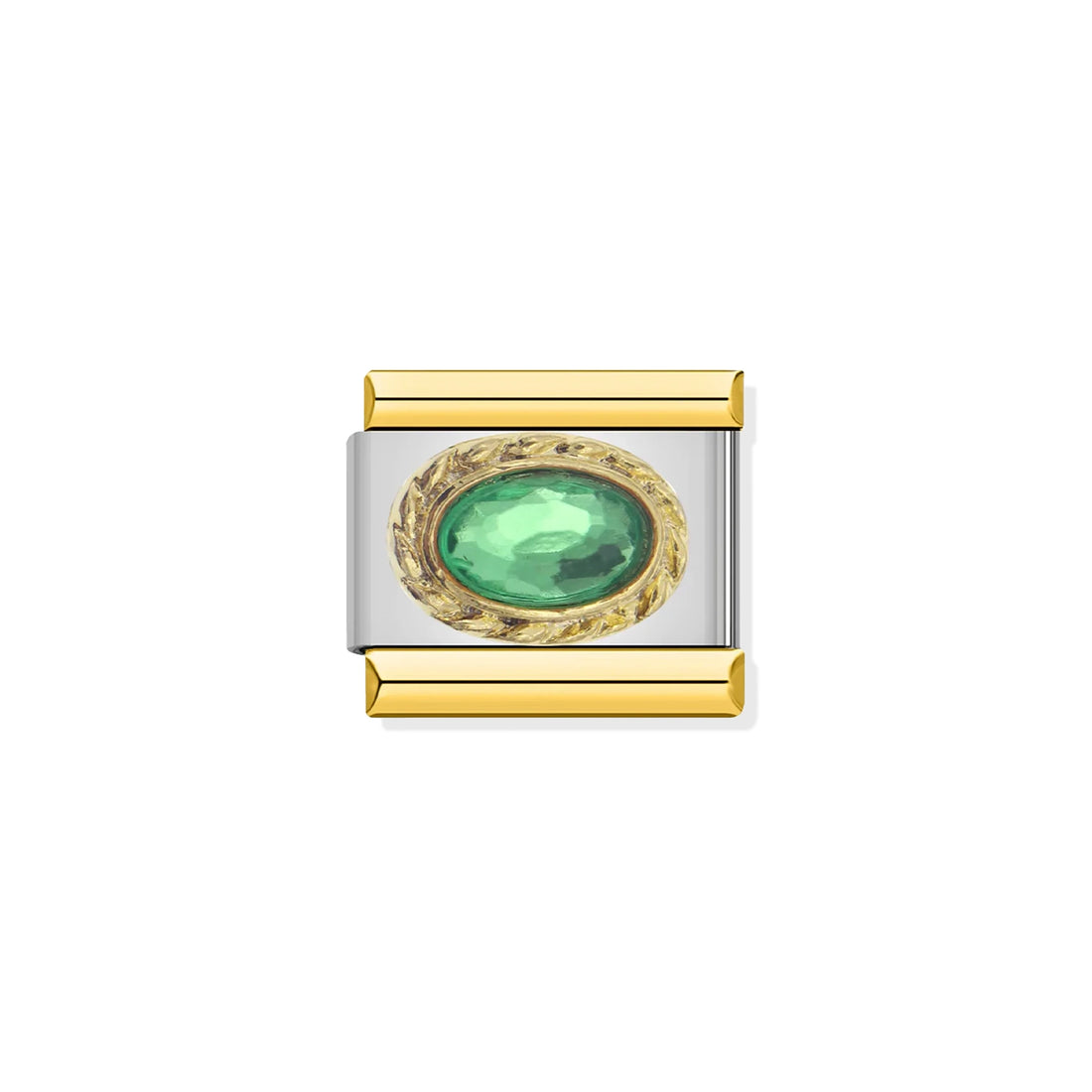 Green Stone Charm
