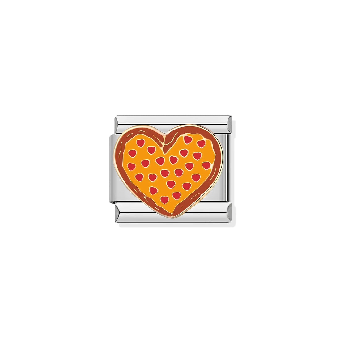 Heart Shaped Pizza Charm