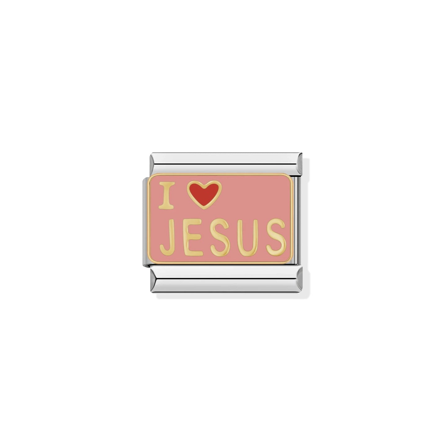 I love Jesus Silver Charm