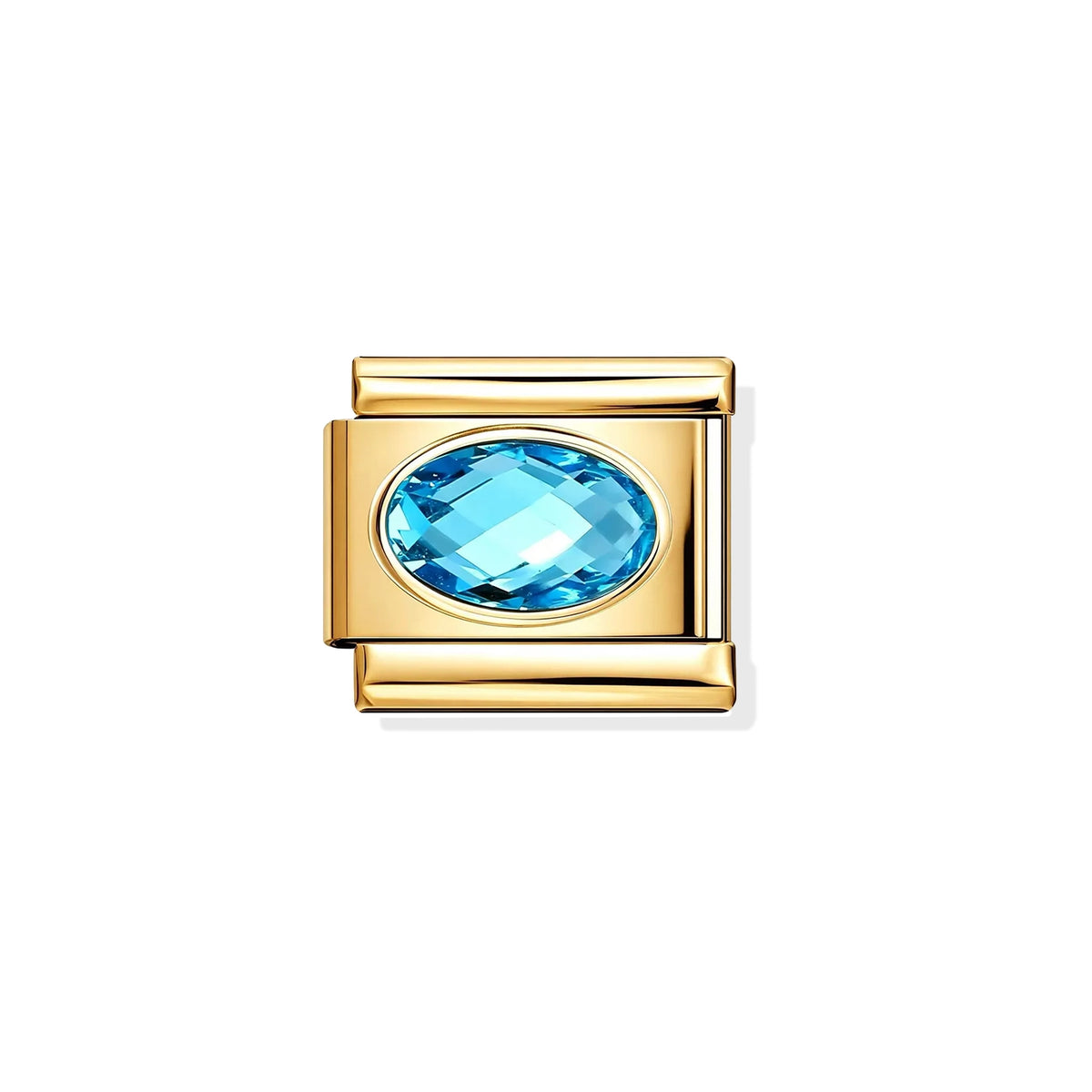 Oval Stone Charm