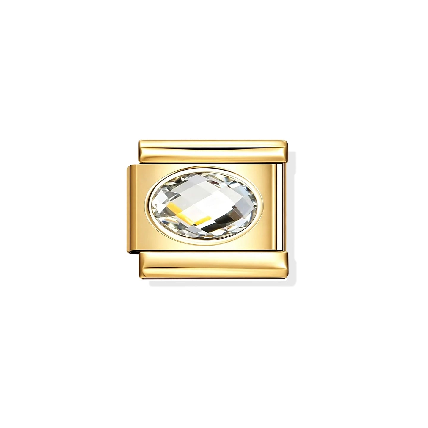 Oval Stone Charm