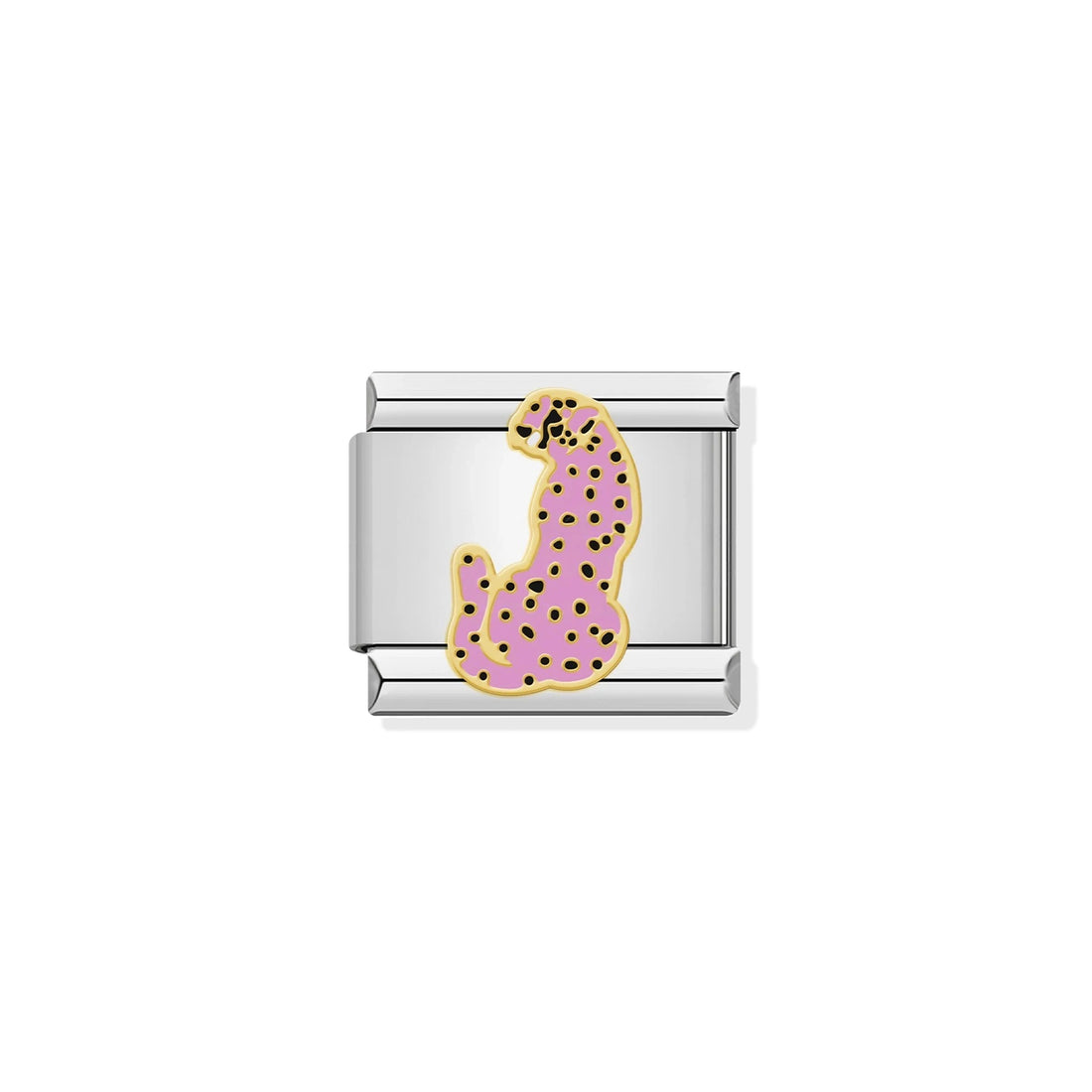 Pink Leopard Charm