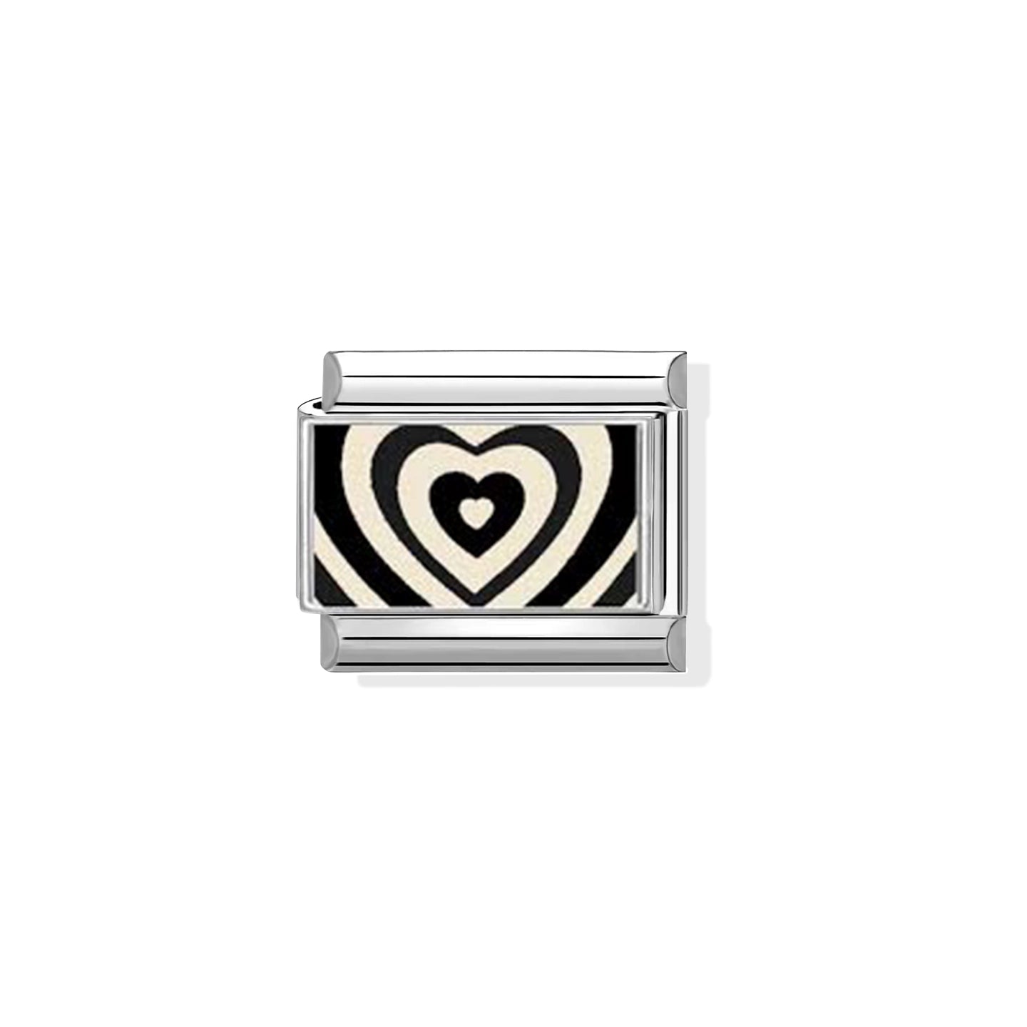 Retro Heart Charm