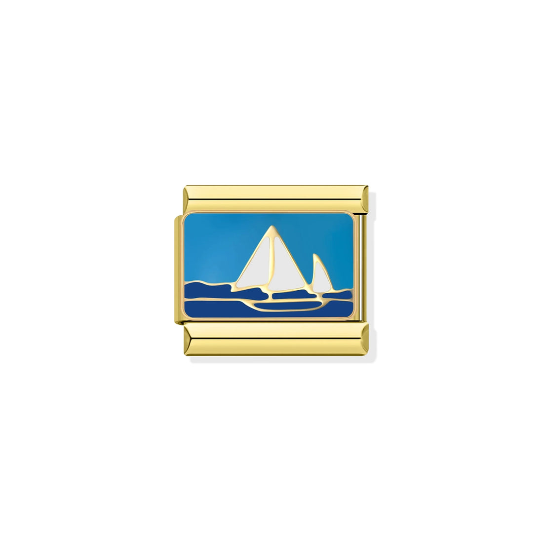 Sailing Boat Gold Charm