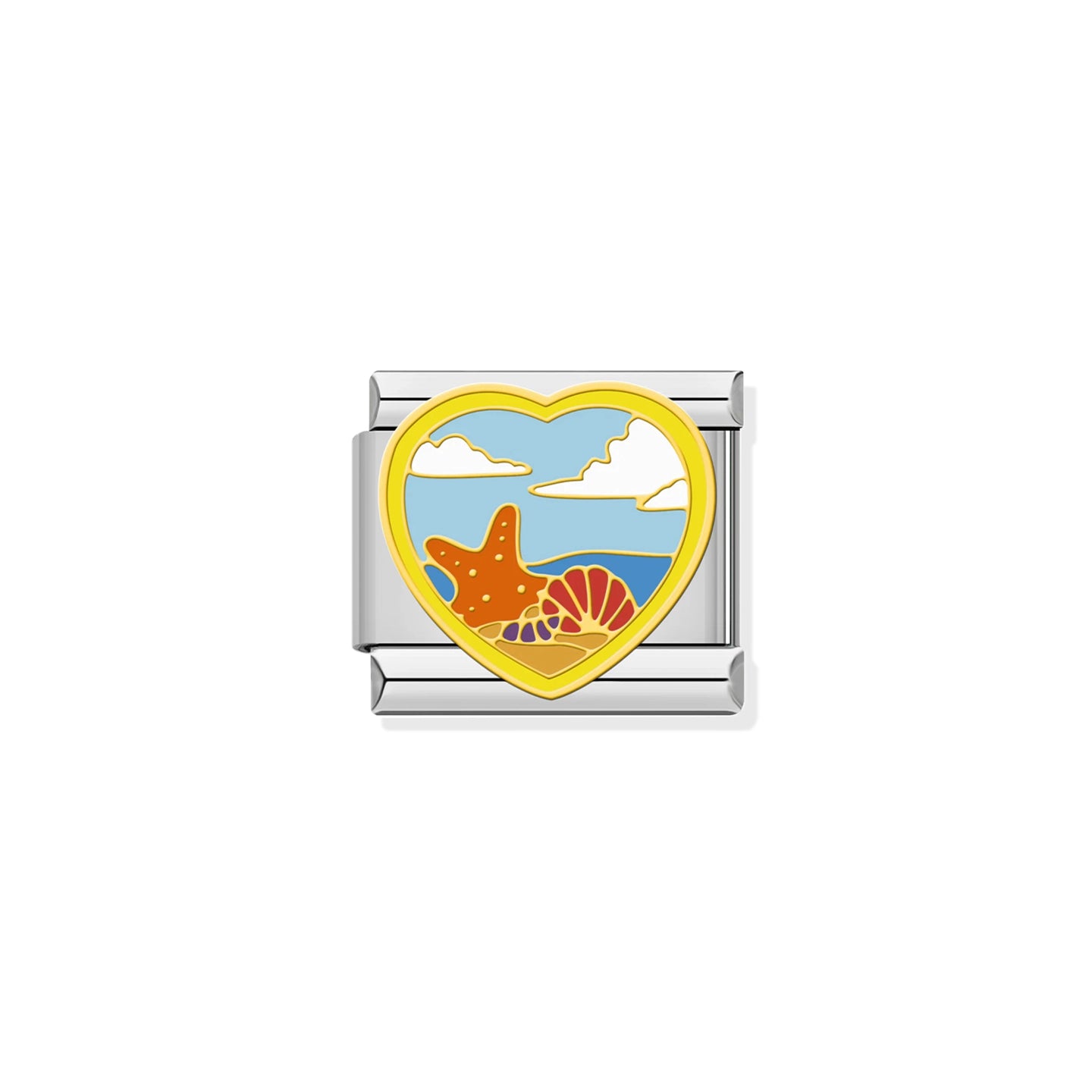 Sea Heart Charm