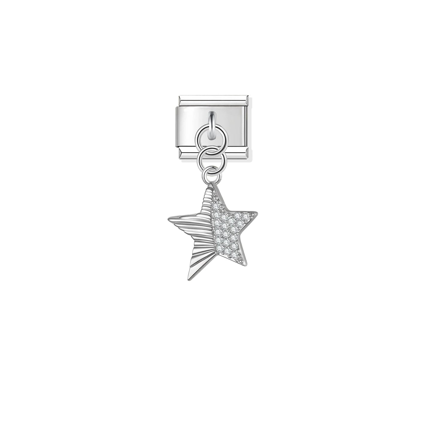 Crystal Star Pendant Charm