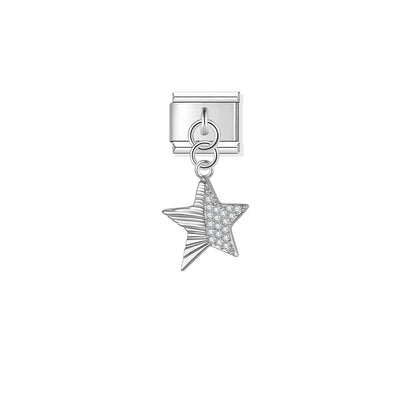 Crystal Star Pendant Charm