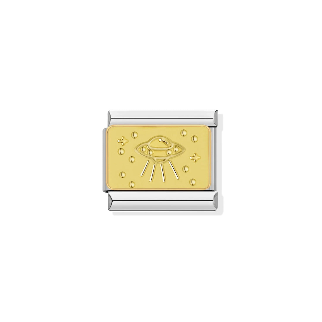 UFO space Silver Charm