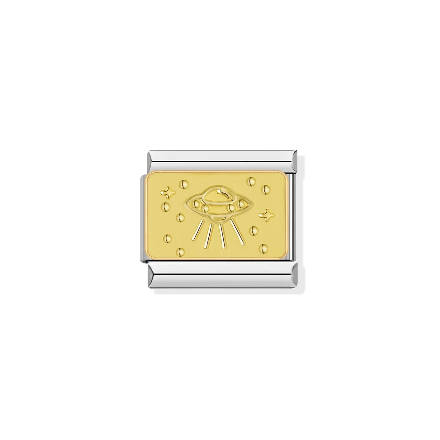 UFO space Silver Charm