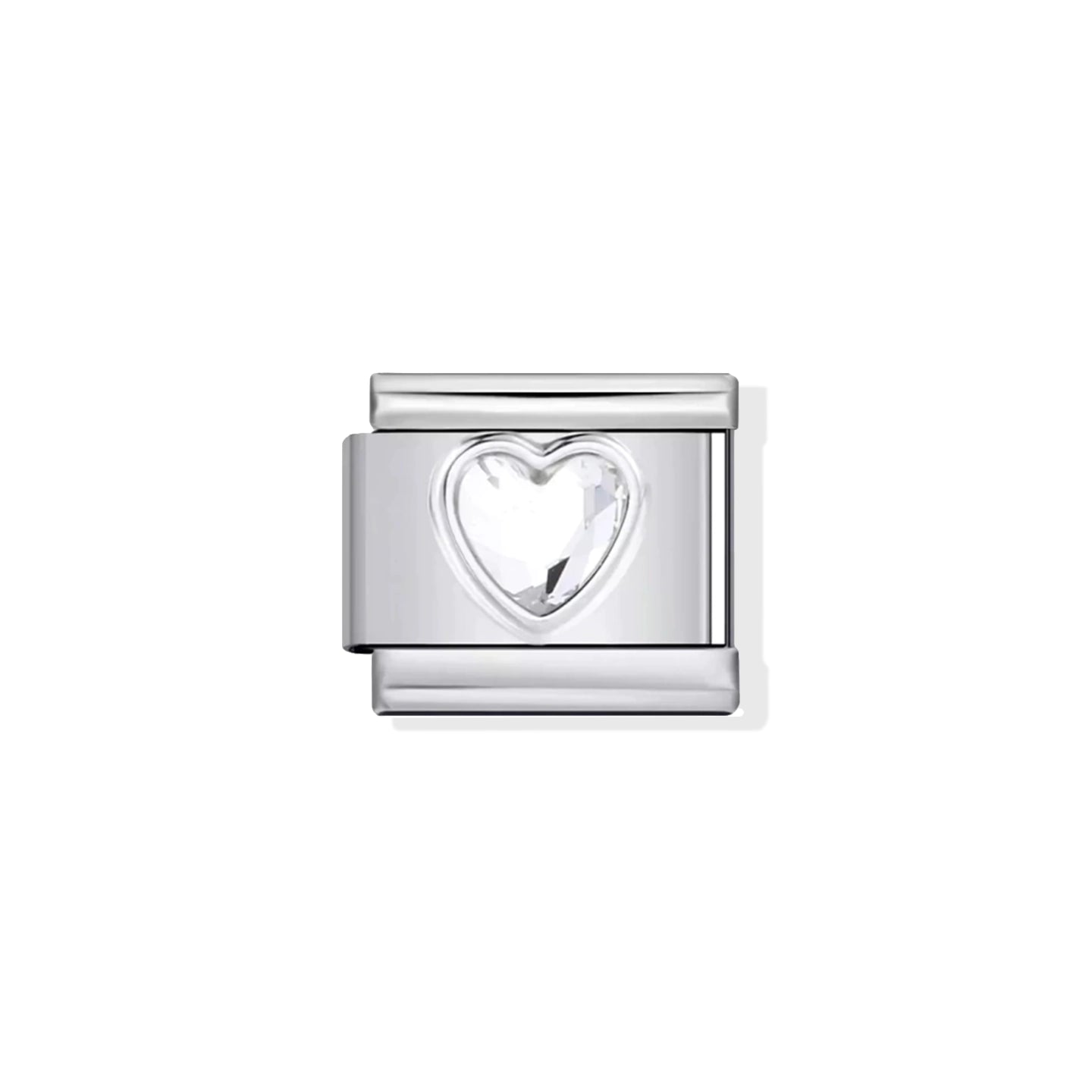 Stone Heart Charm