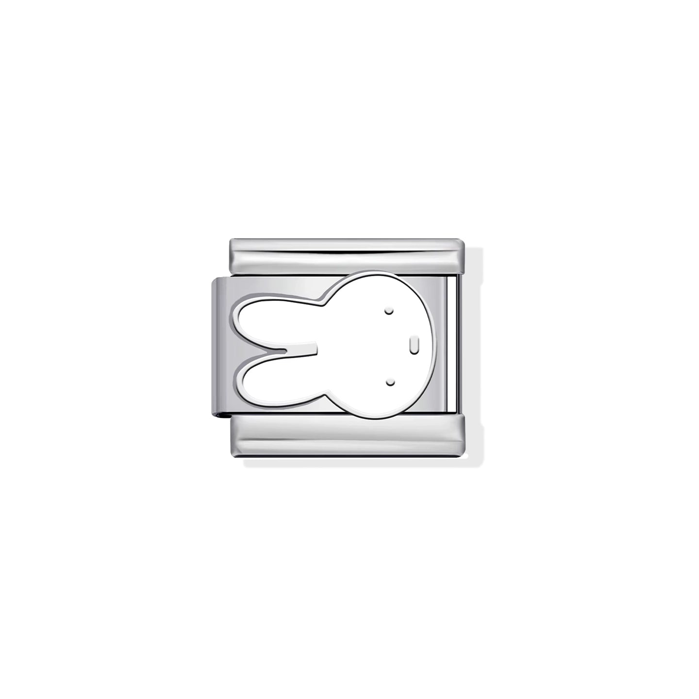 White Bunny Charm