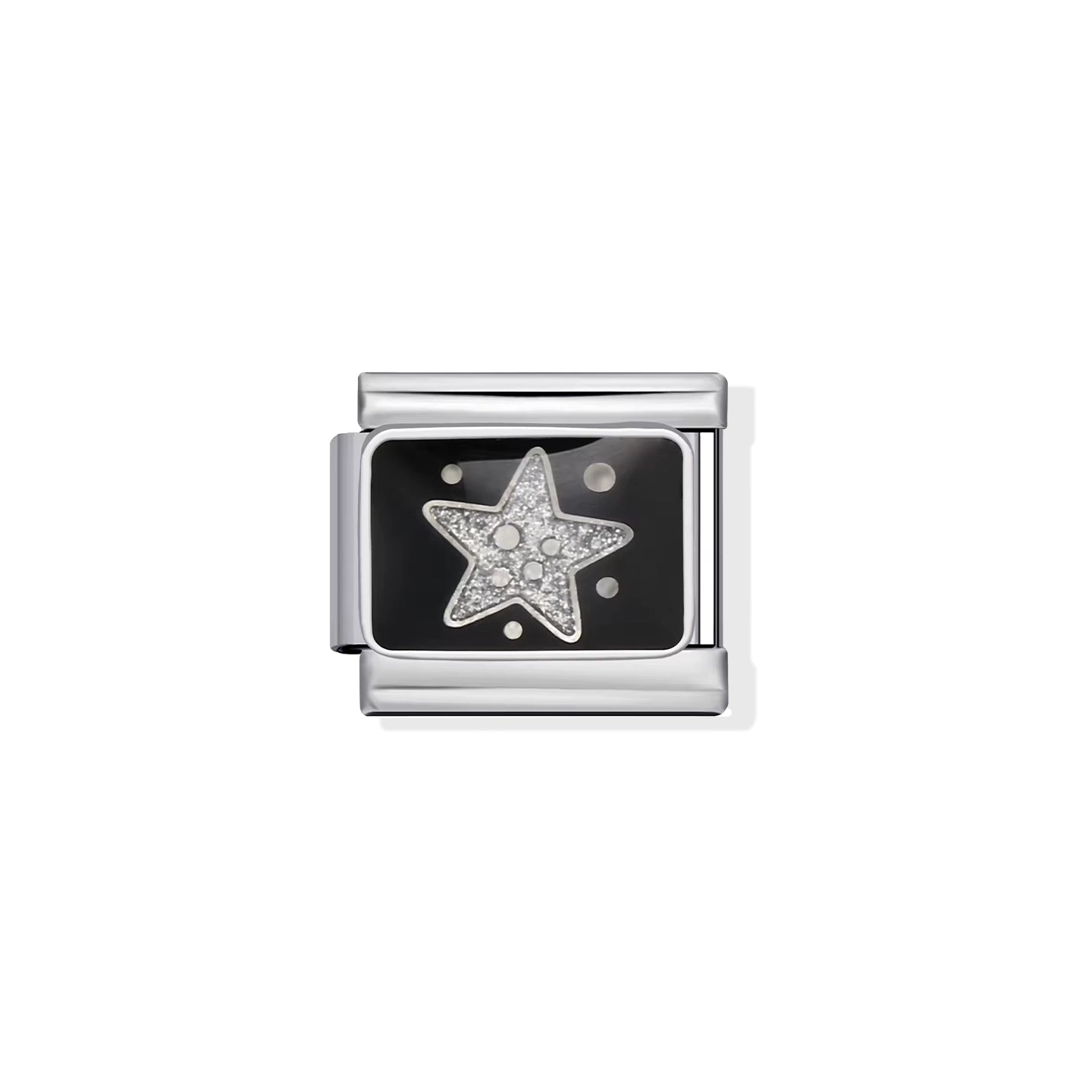 Y2K Black Star Charm